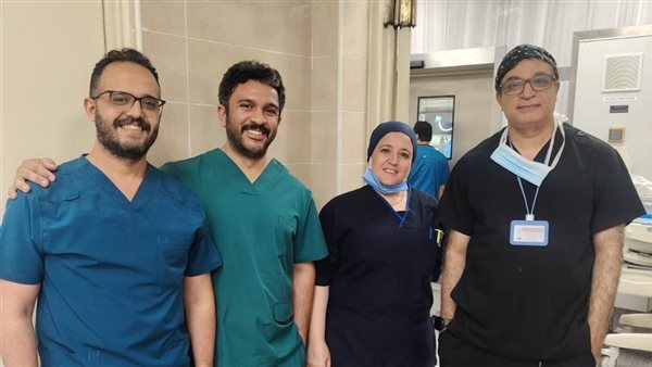 من فتحة صغيرة تحت الإبط، استئصال الغدة الدرقية بالمنظار بمستشفى أحمد ماهر التعليمي