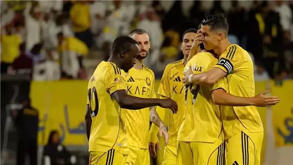 دوري أبطال آسيا، النصر يتقدم على نيفتشي فرغانة بثنائية رونالدو وأنجيلو بالشوط الأول
