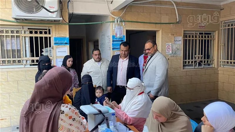 خلال حملة التطعيم ضد الحصبة، وكيل الصحة بمطروح: الوصول إلى جميع الأطفال المستهدفين دون تمييز