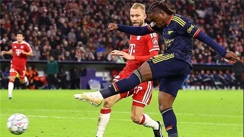 دوري أبطال أوروبا، تعادل مثير بين بايرن ميونخ وأرسنال في الشوط الأول