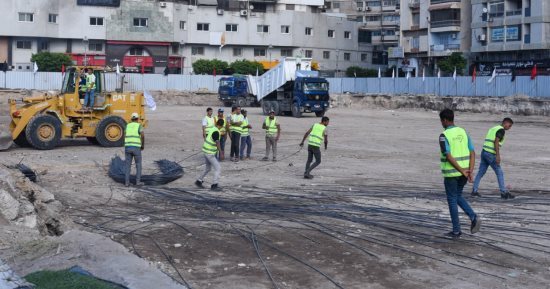 وضع حجر الأساس للمسجد الجامع بسموحة شرق الإسكندرية