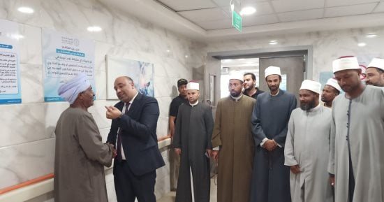 قافلة دعوية من "البحوث الإسلامية" لدعم مرضى مستشفى كوم أمبو بأسوان