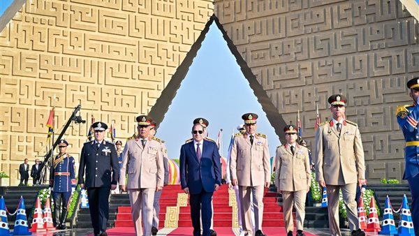 8 صور ترصد نشاط السيسي في الذكرى الـ53 لانتصارات حرب أكتوبر