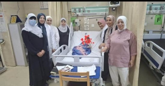 إنقاذ طفل عمره 10 أشهر بعد ابتلاع قطعة لحم وانسداد مجرى التنفس في دمياط