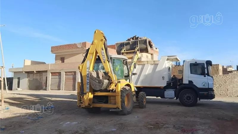 حملات لرفع القمامة والمخلفات في مطروح