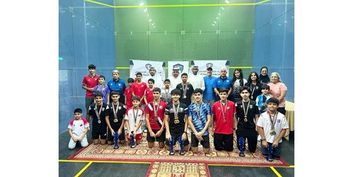 عبدالله هاني يتوج بلقب البطولة الوطنية للإسكواش