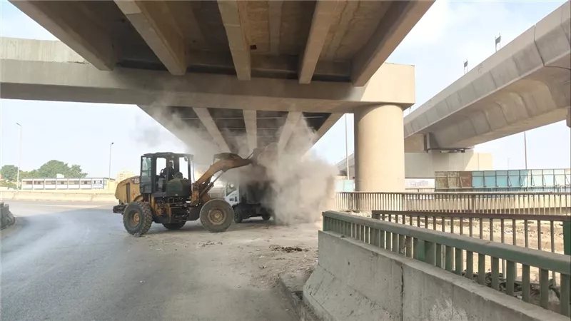 محافظ الجيزة يرصد مخالفات بناء بمحور اللبيني ويوجه بمراجعة التراخيص والإزالة الفورية
