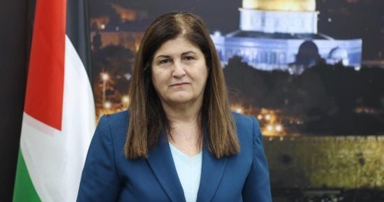 وزيرة خارجية فلسطين: قضيتنا حضرت بقوة فى مؤتمر بغداد ونثمن دعم العراق
