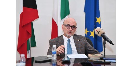 السفير موريني: إيطاليا والكويت نحو شراكة إستراتيجية.. تعاون دفاعي وأمني حتى 2030