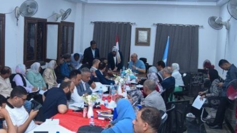 محافظ الإسكندرية خلال لقاء جماهيرى: توفير 4 فرص عمل بينها فرصتان لذوي الهمم