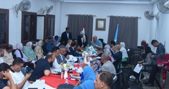 محافظ الإسكندرية خلال لقاء جماهيرى: توفير 4 فرص عمل بينها فرصتان لذوي الهمم