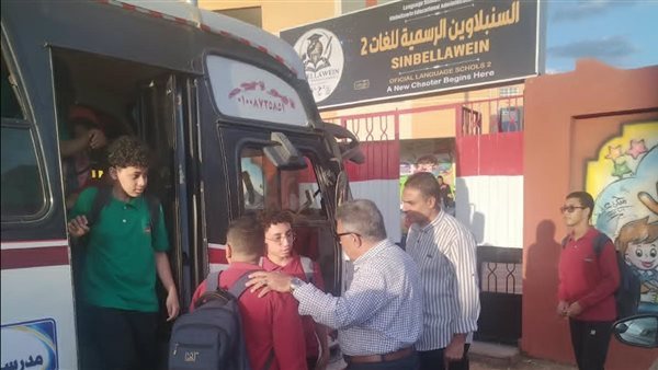 تحدث عن نصر أكتوبر، محافظ الدقهلية يتفقد المدرسة الرسمية للغات بالسنبلاوين