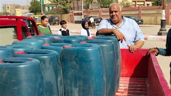 إحباط تهريب نصف طن سولار قبل بيعه في السوق السوداء في فرشوط بقنا