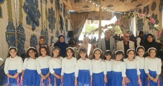 مدير تعليم سوهاج تشهد يوم التربية الرياضية بمدرسة كوم العرب بطما