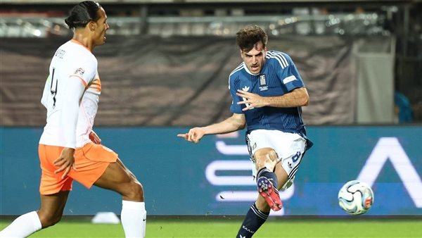 دوري الأمم الأوروبية، منتخب اليونان يتقدم على هولندا 2-0 في الشوط الأول