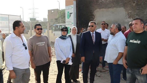 محافظ القليوبية يتابع أعمال تطوير مشروع المرجوشي بلازا بشبرا الخيمة