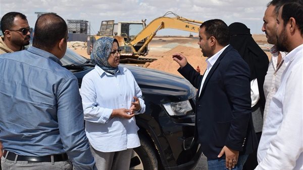 مسئولو الإسكان يستعرضون أعمال تنفيذ مشروعات المرافق والمناطق الصناعية واللوجستية بأكتوبر الجديدة