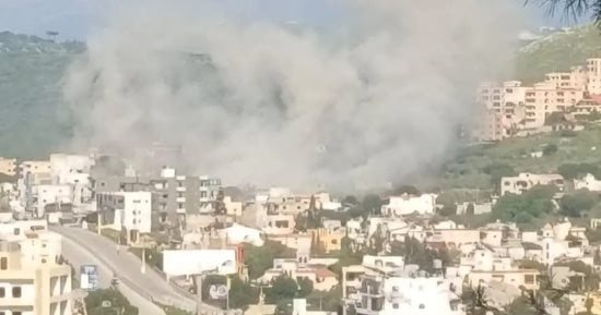 لبنان: تفجير ضخم في كفرتبنيت يهز المناطق الجنوبية