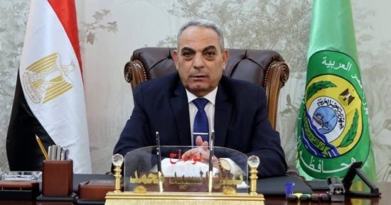 محافظ الإسماعيلية يهنئ أبناء المحافظة بعيدهم القومي