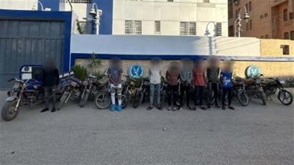 ضبط تشكيل عصابي لسرقة الدراجات النارية في المنيا