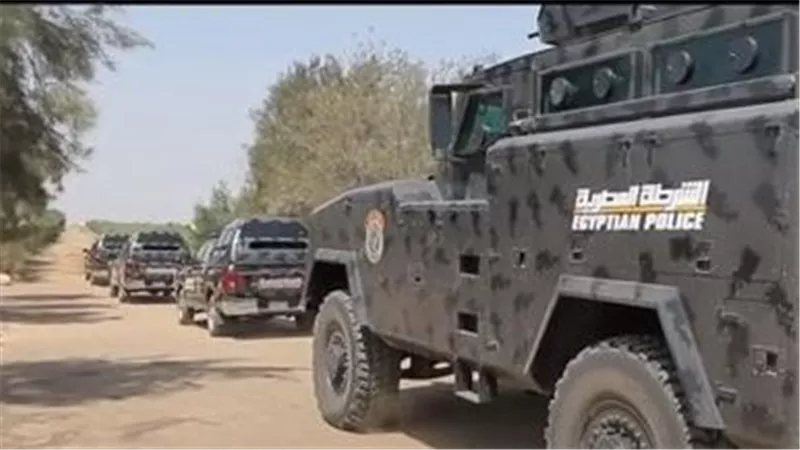 مصرع عنصرين جنائيين في تبادل لإطلاق النار مع الشرطة بطريق الرحمانية في ميت غمر