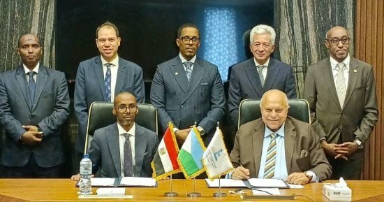 أحمد الوكيل: تأسيس غرفة مشتركة لدعم مجتمع الأعمال وزيادة التبادل التجاري مع جيبوتي