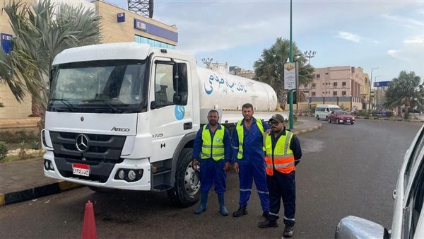 مياه البحر الأحمر ترفع درجة الاستعداد لمواجهة الأمطار، جاهزية كاملة لفرق الطوارئ