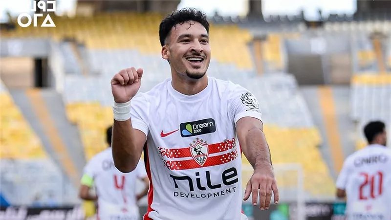 أحمد شريف رجل مباراة الزمالك وبترول أسيوط في الدوري المصري