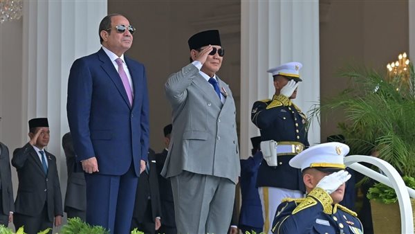 16 بندا، نص البيان المشترك بشأن الزيارة الرسمية للسيسي إلى إندونيسيا 2026