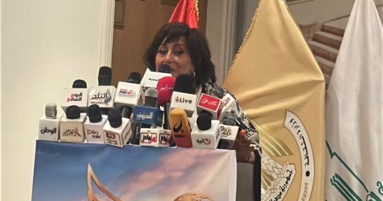 سهير المرشدى: طايرة من الفرحة إن مهرجان شرم الشيخ بدورته الـ11 تحمل اسمى